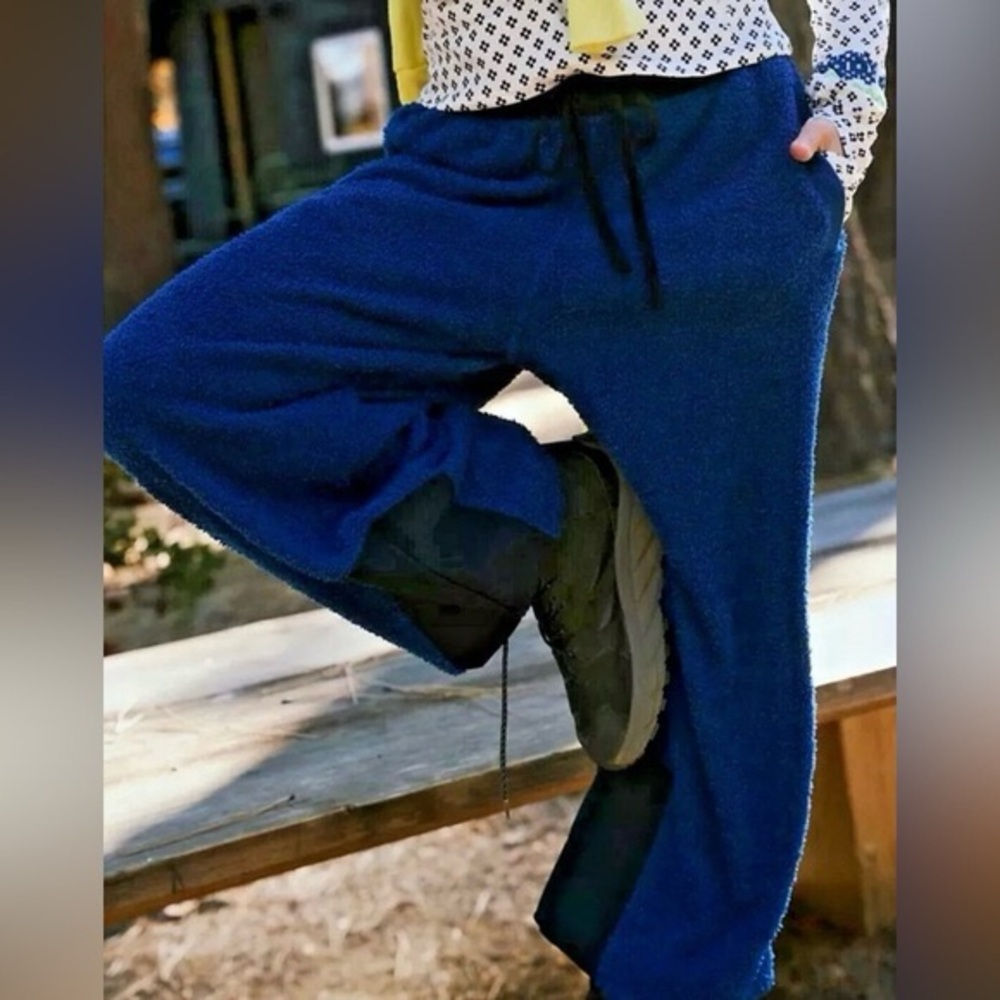 FP Movement Cuddle Up Pants in Prep School Blue